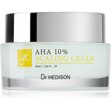 Cumpara ieftin Dr. HEDISON AHA 10% crema exfolianta blanda. 50 ml