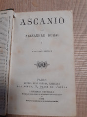 Ascanio - Alexandres Dumas - 1872 foto