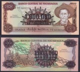 NICARAGUA █ bancnota █ 1000000 1,000,000 Cordobas █ 1985 (1990) █ P-164 █ UNC █ necirculata