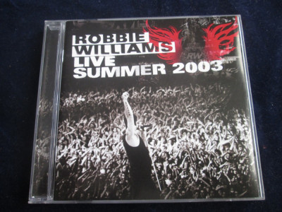 Robbie Williams - Live Summer 2003 _ cd,album _ Chrysalis foto