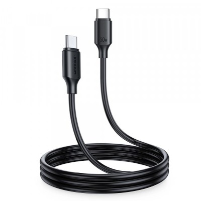 Cablu Date si Incarcare USB-C - USB-C Joyroom S-CC060A9, 60W, 1m, Negru foto