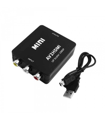 Adaptor convertor AV 3x RCA la HDMI foto