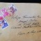 Plic circulat 1957,orasul Stalin, regiunea Stalin,francatura frumoasa