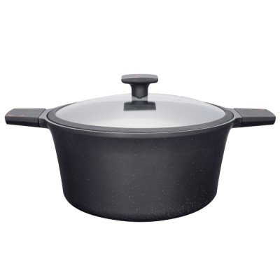 Oala Neoklein PHHO-CS24, cu capac, aluminiu, 4.4 l, 24 cm foto