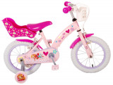 Bicicleta Paw Patrol fete, 14 inch, culoare Roz, frana de mana fata si spate PB Cod:21451-CH-IT