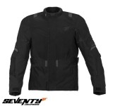 Geaca (jacheta) barbati pentru scuter - motocicleta Touring Seventy iarna model SD-JT83 culoare: negru Negru 4XL