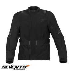 Geaca (jacheta) barbati pentru scuter - motocicleta Touring Seventy iarna model SD-JT83 culoare: negru Negru XXL