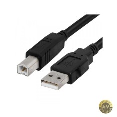 Cablu Imprimanta OEM USB-A - USB-B 1.5m Negru