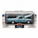 Masina metalica, New Ray, 1970 Chevrolet El Camino SS, Blue, 1:25