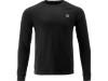 YATO Tricou cu maneca lunga 100% bumbac, negru, marimea XL