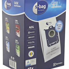 Set 12 saci din material sintetic Electrolux E201SM s-bag® Classic Long Performance MultiBag