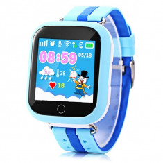 Ceas GPS Copii iUni Kid601, Telefon incorporat, Alarma SOS, 1.54 Inch, Touchscreen, Jocuri, Blue foto