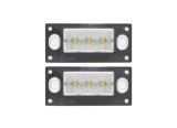 Set 2 buc lampa numar AUDI A3 (8L), 01.2000-04.2003; A4 (B5), 01.1999-09.2001, partea stanga, LED; transparent; TUNING,
