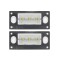 Set 2 buc lampa numar AUDI A3 (8L), 01.2000-04.2003; A4 (B5), 01.1999-09.2001, partea stanga, LED; transparent; TUNING,