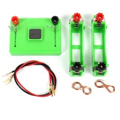 Kit Electromagnetic de Motor DC pentru Experimente de Fizică, Jucărie Educațională