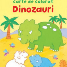 Dinozauri. Prima mea carte de colorat - Paperback - Litera mică