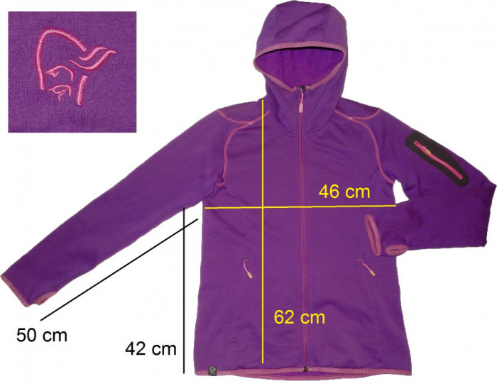 Jacheta polar NORRONA Polartec originala (dama S/M) cod-218095