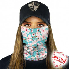 Bandana/Face Shield/Cagula/Esarfa - Blossom, made in USA foto