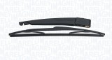 Stergator parbriz Magneti Marelli 000723180301, cauciuc+grafit, tip clasic, hibrid, plat, montare sofer/pasager/luneta, prindere carlig/universal