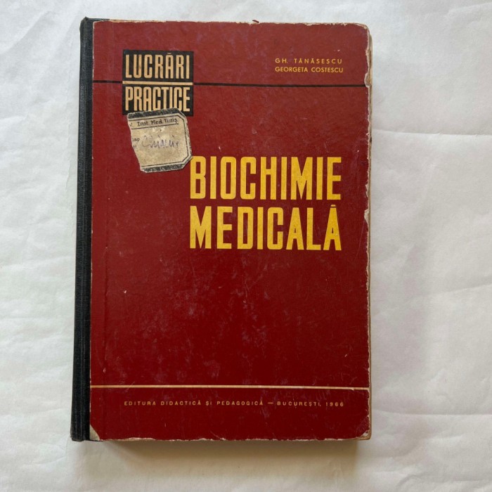 Gh. Tanasescu - Biochimie medicală