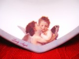 FARFURIE FRUCTIERA PLATOU PORTELAN REBICO DECOR INGERASI LOVELY ANGELS 28 CM