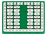 Placă universală singură faţă ROTH ELEKTRONIK GMBH, prototip W: 24,76mm L: 31,75mm