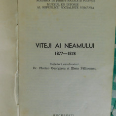 Vitejii neamului 1877-1878-Florian Georgescu-Muzeu Istorie-Bucuresti 1988