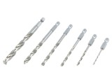 Set Burghie Metal Oțel Rapid HSS 6 Buc.