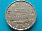 OCEANIA FRANCEZA-5 FRANCS 1952