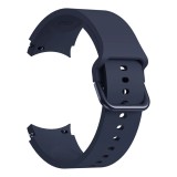 Cumpara ieftin Curea din silicon 20 mm, marca THD pentru Samsung Galaxy Watch 5 44 mm/40 mm si Samsung Galaxy Watch 5 Pro, culoarea albastru inchis