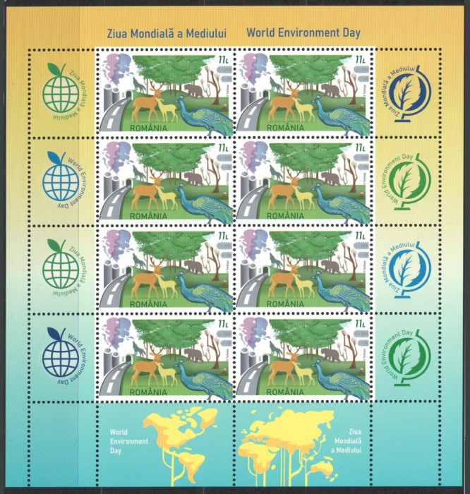 Romania 2023 Mi 8195 klb MNH - Ziua Mondiala a Mediului