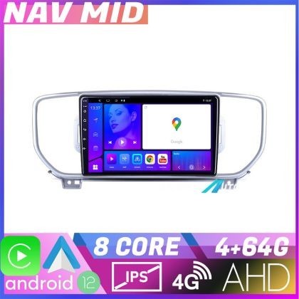 Navigatie Kia Sportage 2016 2018 KIT 567 EDOTEC-LITE Android Ecran 720P Octa Core 4 64 Carplay CarStore Technology