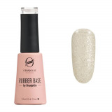 Rubber Base Glitter Gel Color Nr. 28 Oranjollie