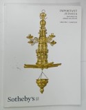 SOTHEBY &#039;S , IMPORTANT JUDAICA , FEATURING TEH SERQUE COLLECTION , CATALOG DE LICITATIE , NEW YORK , 2019