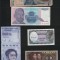 Set 5 bancnote de prin lume adunate (cele din imagini) #200