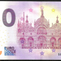 !!! 0 EURO SOUVENIR - ITALIA , VENETIA , BASILICA SAN MARCO - 2021.1 - UNC