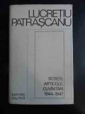 Scrieri, Articole, Cuvintari 1944-1947 - Lucretiu Patrascanu ,542814, politica