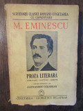 M. Eminescu - Proză literară