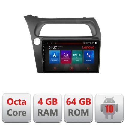 Navigatie Honda Civic Hatchback 2006-2012 E-hatchback Octa Core cu Android Radio Bluetooth Internet GPS WIFI DSP 4+64G CarStore Technology