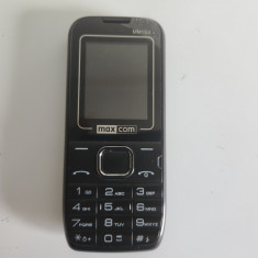 Telefon mobil Maxcom MM134 dual sim negru folosit impecabil