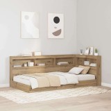 Tăblie de depozitare stejar artizanal 75 cm Lemn compozit
