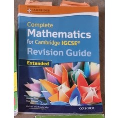 Complete Mathematics for Cambridge IGCSE Student Book