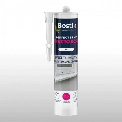 Bostik Silicon acryl structo alb 280ml perfect Seal foto