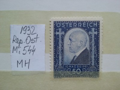 1932-- Austria-Mi544-MH foto
