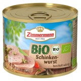 Conserva cu carne de porc si vita bio Zimmermann, fara gluten, 200g