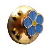 Pin masonic - Nu ma uita - GOLD