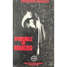 Constantin Zărnescu , Aforismele lui Br&acirc;ncuşi