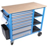 Unior HERCULES - Dulap pentru scule 1080x550x955 mm 7 compartimente banc de lucru