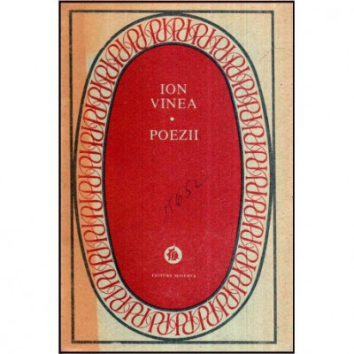 Ion Vinea - Poezii - 118935 foto