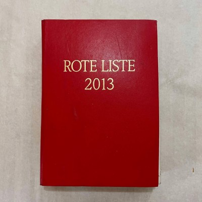 Rote Liste 2013 foto